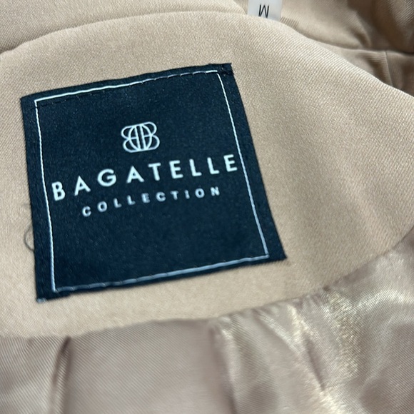 Bagatelle  collection Chic Sleeveless Trench Vest - Camel Tan - Picture 5 of 6